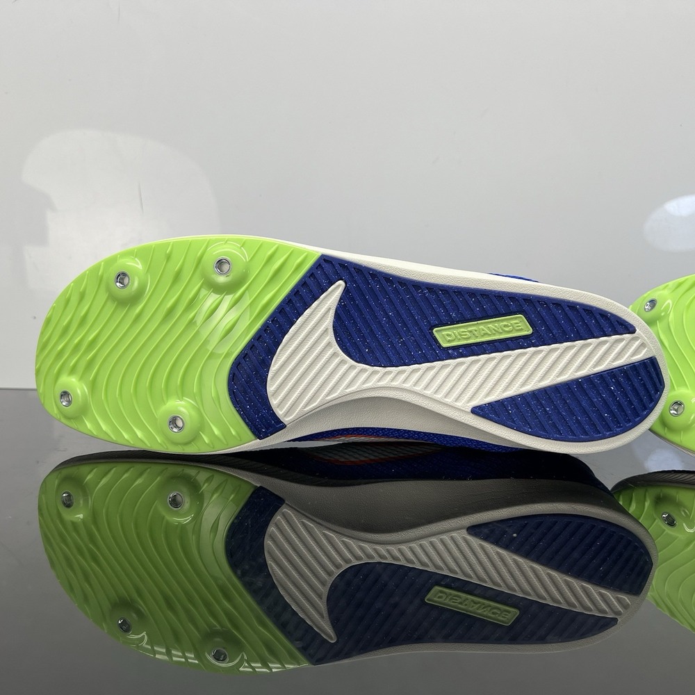 Nike Zoom Rival Track & Field Distance Men's Size 9.5 Spikes Racer Blue - Picture 8 of 16